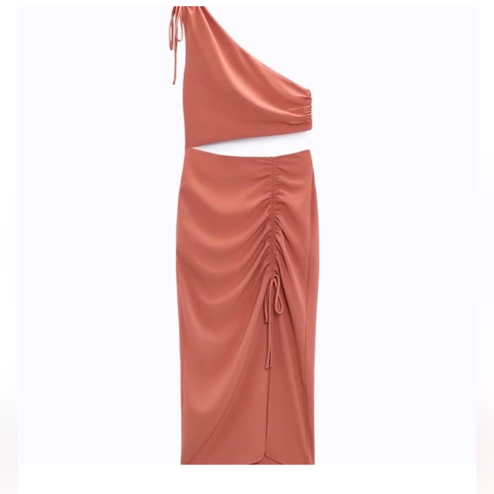 Draped Asymmetrical Zara Dress